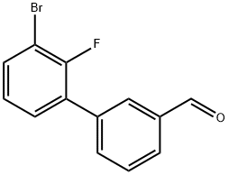 3'-Bromo-2'-fluoro-[1,1'-biphenyl]-3-carbaldehyde|