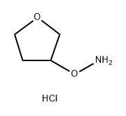 Hydroxylamine, O-(tetrahydro-3-furanyl)-, hydrochloride (9CI) Structure