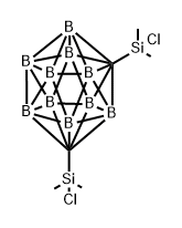 1,7-Dicarbadodecaborane(12), 1,7-bis(chlorodimethylsilyl)- 结构式