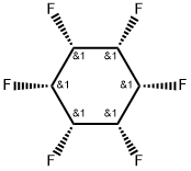 Cyclohexane, 1,2,3,4,5,6-hexafluoro-, (1α,2α,3α,4α,5α,6α)- Structure