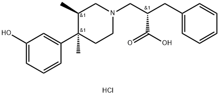 阿维莫潘代谢物(ADL08-0011)盐酸盐,170098-43-8,结构式