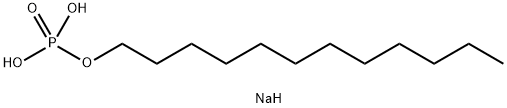 Sodium Monododecyl Phosphate (contains <10% Sodium Didodecyl Phosphate), 17026-83-4, 结构式