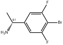 Benzenemethanamine, 4-bromo-3,5-difluoro-α-methyl-, (αR)-|