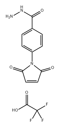 4-MaleiMidobenzoic acid hydrazide-THF salt Structure