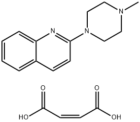 N-Methylquipazine dimaleate 化学構造式