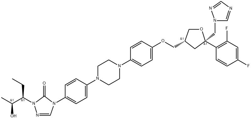 Posaconazole Diastereoisomer 11 Struktur