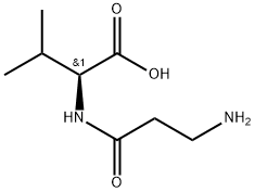 H-β-Ala-Val-OH Structure