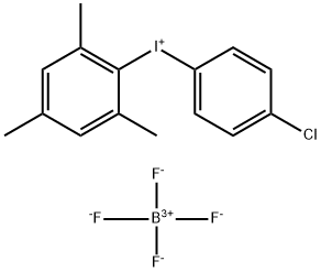 171560-00-2 (4-氯苯基)(均三甲苯基)碘鎓 四氟硼酸盐