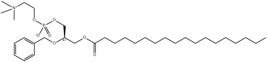 Ethanaminium, 2-[[hydroxy[(2R)-3-[(1-oxooctadecyl)oxy]-2-(phenylmethoxy)propoxy]phosphinyl]oxy]-N,N,N-trimethyl-, inner salt