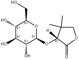 (R)-(-)-Pantoyllactone beta-D-glucopyranoside >=80% (NMR) Structure