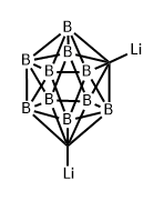 Lithium, μ-1,7-dicarbadodecaborane(12)-1,7-diyldi-,17217-89-9,结构式