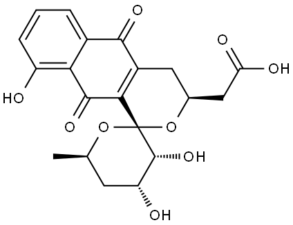 4-去乙酰基-(-)-灰色霉素B,172548-53-7,结构式
