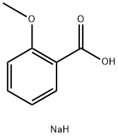 Benzoic acid, 2-methoxy-, sodium salt (1:1) Structure