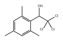 2,2,2-Trichloro-1-mesitylethanol 结构式