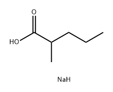 Pentanoic acid, 2-methyl-, sodium salt (1:1)