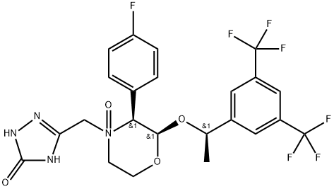 阿瑞杂质12, 172673-23-3, 结构式