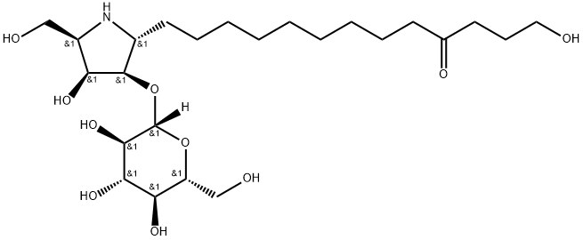 Broussonetine A 化学構造式