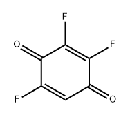 2,5-Cyclohexadiene-1,4-dione,  2,3,5-trifluoro-,  radical  ion(1-)  (9CI) 化学構造式