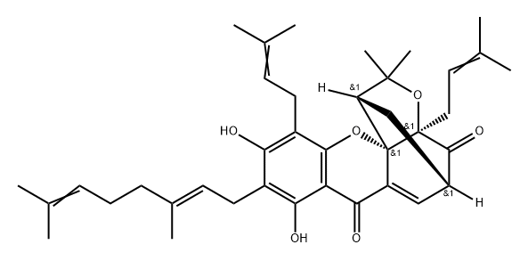 Desoxygambogenin,173614-93-2,结构式