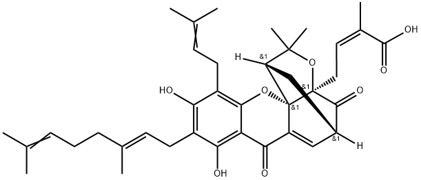 新藤黄酸,173932-75-7,结构式