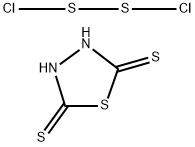 2,5-巯基-1,3,4-噻二唑-二氯化硫聚合物, 174672-51-6, 结构式