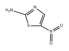 2-Thiazolamine,  5-nitro-,  radical  ion(1+)  (9CI) 结构式