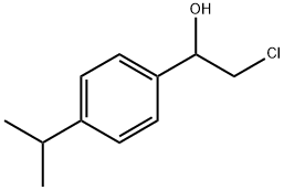 Benzenemethanol, α-(chloromethyl)-4-(1-methylethyl)-,176646-89-2,结构式