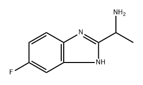 1H-Benzimidazole-2-methanamine,5-fluoro-alpha-methyl-(9CI) 结构式