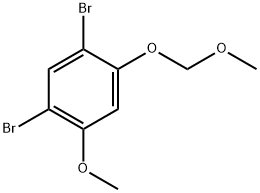 1,5-Dibromo-2-methoxy-4-(methoxymethoxy)benzene Structure