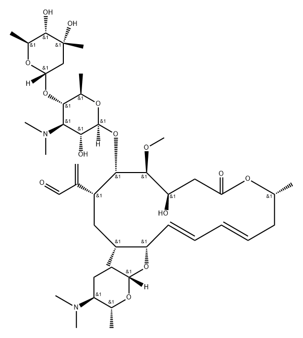 螺旋霉素杂质C,177584-13-3,结构式