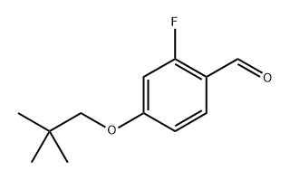 1777821-22-3 2-fluoro-4-(neopentyloxy)benzaldehyde