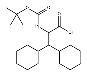 Boc-DL-Ala(Dch)-OH Struktur