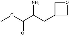 3-Oxetanepropanoic acid, α-amino-, methyl ester Struktur