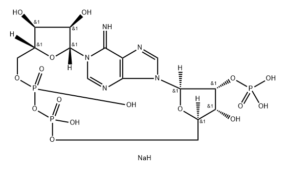 cyclic adenosine diphosphate-ribose phosphate Structure
