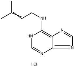 6-(GAMMA,GAMMA-DIMETHYLALLYLAMINO)*PURIN E HYDROCHLO, 177966-67-5, 结构式