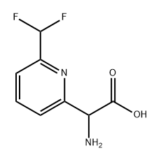 1779743-65-5 2-amino-2-[6-(difluoromethyl)pyridin-2-yl]acetic acid