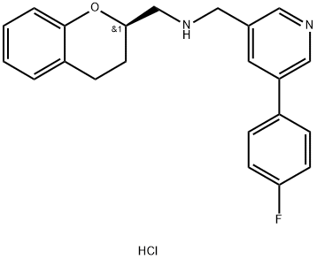 SARIZOTAN 2盐酸盐 结构式