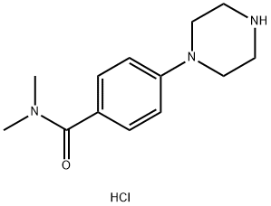 Benzamide, N,N-dimethyl-4-(1-piperazinyl)-, hydrochloride (1:2)|N,N-二甲基-4-(1-哌嗪基)苯甲酰胺二盐酸盐