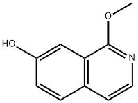 1-methoxyisoquinolin-7-ol Struktur