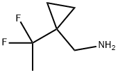 C-[1-(1,1-Difluoro-ethyl)-cyclopropyl]-methylamine Structure