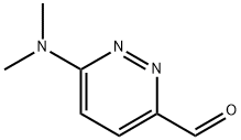 6-Dimethylamino-pyridazine-3-carbaldehyde Struktur