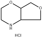 2H-Furo[3,4-b]-1,4-oxazine, hexahydro-, hydrochloride (1:1) 结构式