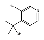 4-(2-hydroxypropan-2-yl)pyridin-3-ol Structure