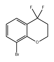 8-bromo-4,4-difluoro-3,4-dihydro-2H-1-benzopyran,1780790-68-2,结构式