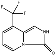 8-(Trifluoromethyl)imidazo[1,5-a]pyridin-3(2H)-one Struktur