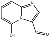 5-hydroxyimidazo[1,2-a]pyridine-3-carbaldehyde Struktur
