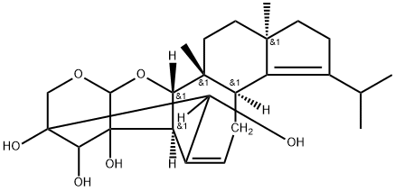 猴头菌多醇F,178120-47-3,结构式