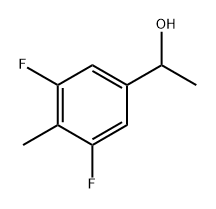 1-(3,5-Difluoro-4-mthylphnyl)thanol,1781452-44-5,结构式