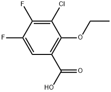 3-Chloro-2-ethoxy-4,5-difluorobenzoic acid|