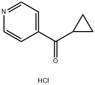 Cyclopropyl(pyridin-4-yl)methanone hydrochloride Structure